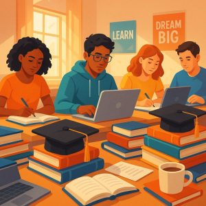 شخص يستمع لزميله بتركيز وتعاطف