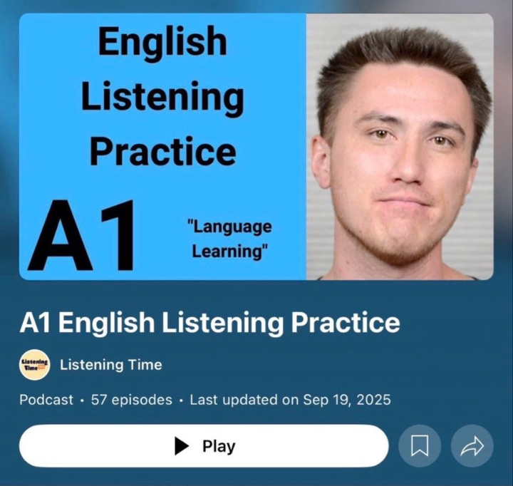 قناة A1 English Listening Practice لتعلم الاستماع للمبتدئين